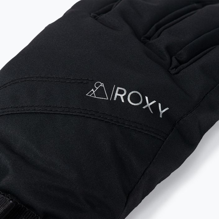 Women's snowboard gloves ROXY Gore Tex Fizz 2021 true black 4