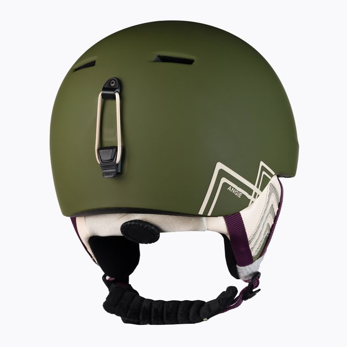 Women's snowboard helmet ROXY Angie 2021 burnt olive 5
