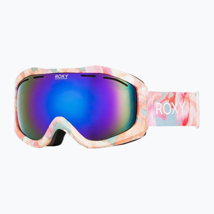 Women's snowboard goggles ROXY Sunset ART J 2021 stone blue jorja / amber rose ml blue 5