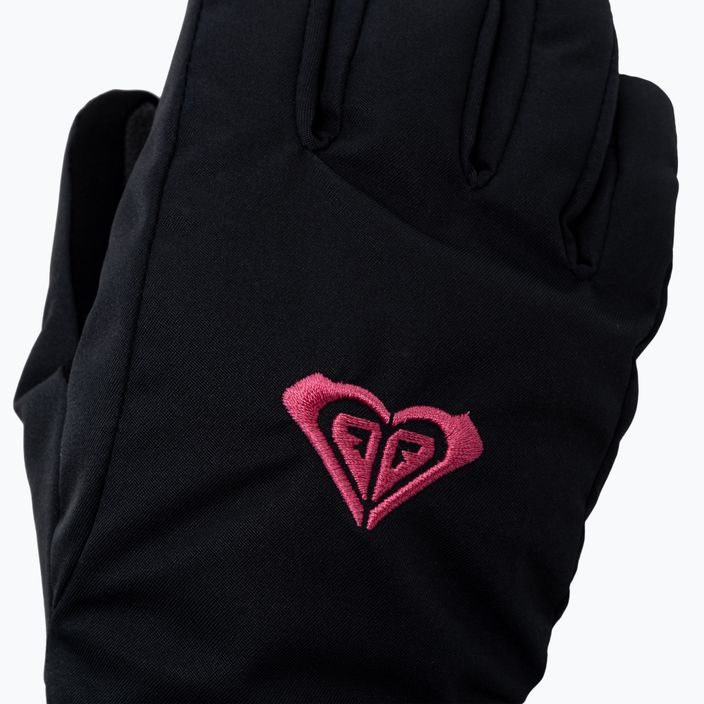 Children's snowboard gloves ROXY Freshfields 2021 black 4