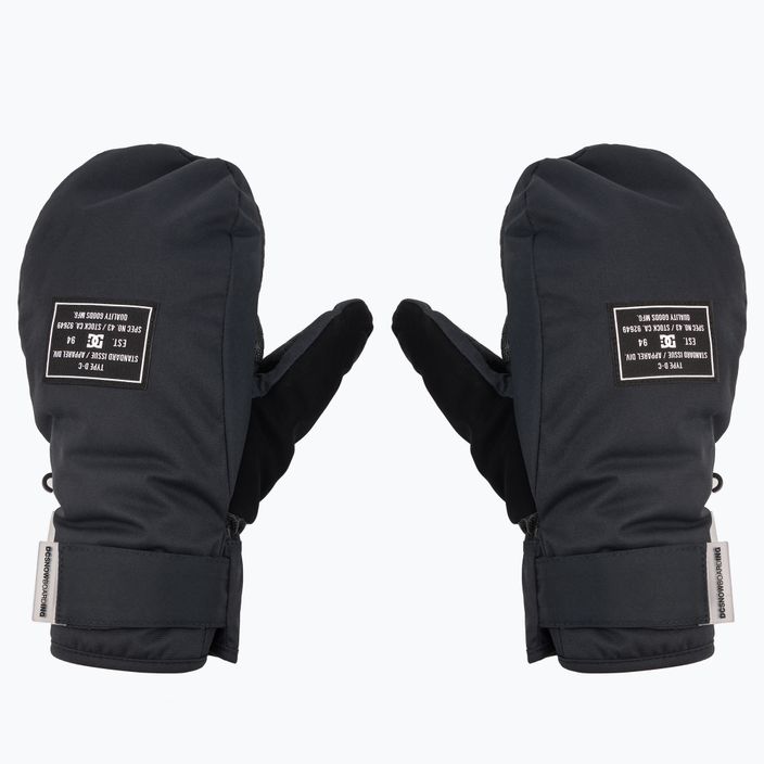 Women's snowboard gloves DC Franchise Mittens black 3