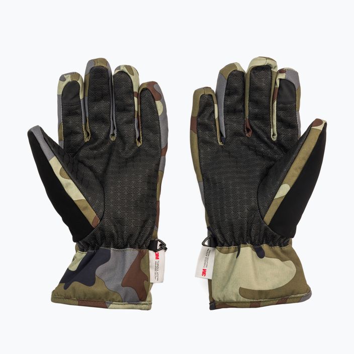 Men's snowboard gloves DC Franchise woodland/camo/castlerock 2