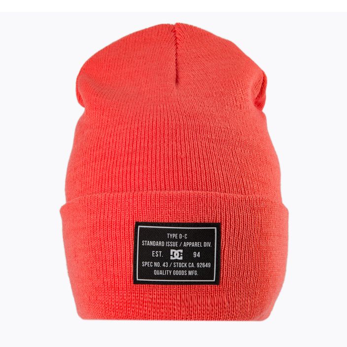 Women's winter hat DC Label hot coral 2