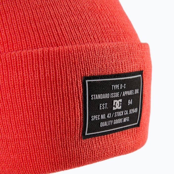 Women's winter hat DC Label hot coral 3