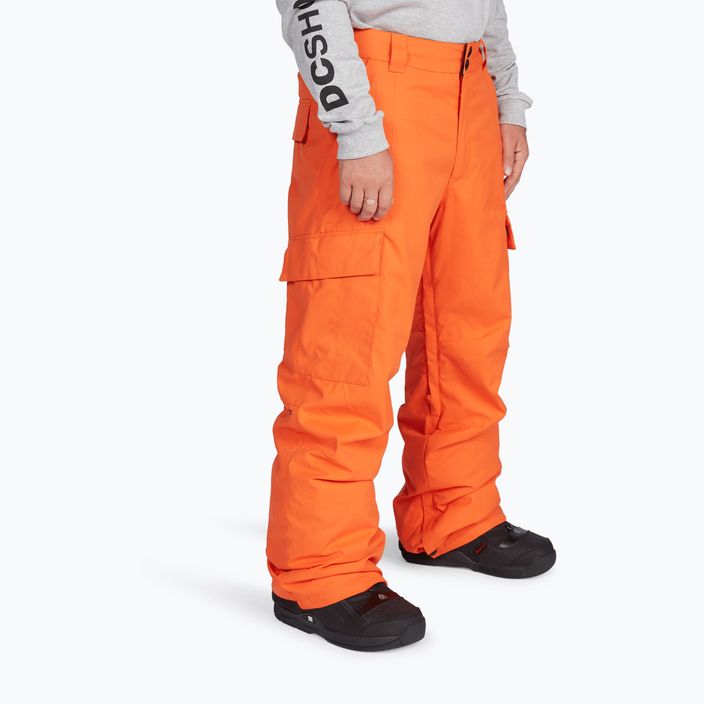 Men's snowboard trousers DC Banshee orangeade 2