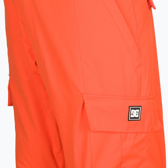 Men's snowboard trousers DC Banshee orangeade 5