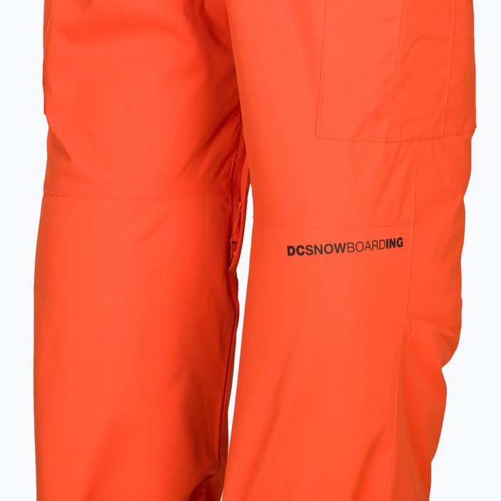 Men's snowboard trousers DC Banshee orangeade 6