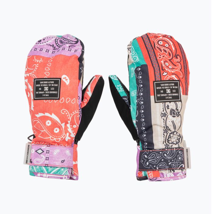 Women's snowboard gloves DC Franchise Mittens wmns multi/bandana 3