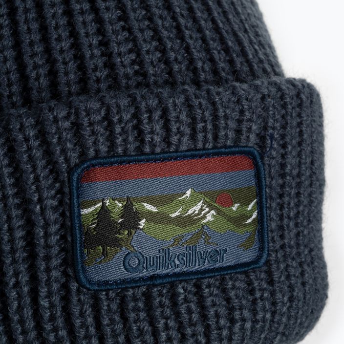 Quiksilver men's ski cap Tofino navy blue EQYHA03301 3