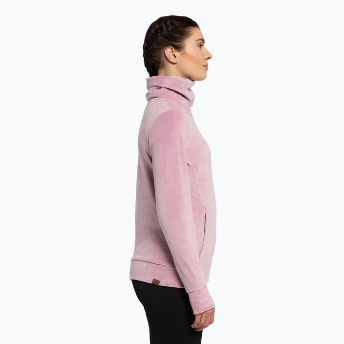 Women's snowboard sweatshirt ROXY Deltine 2021 dawn pink 3