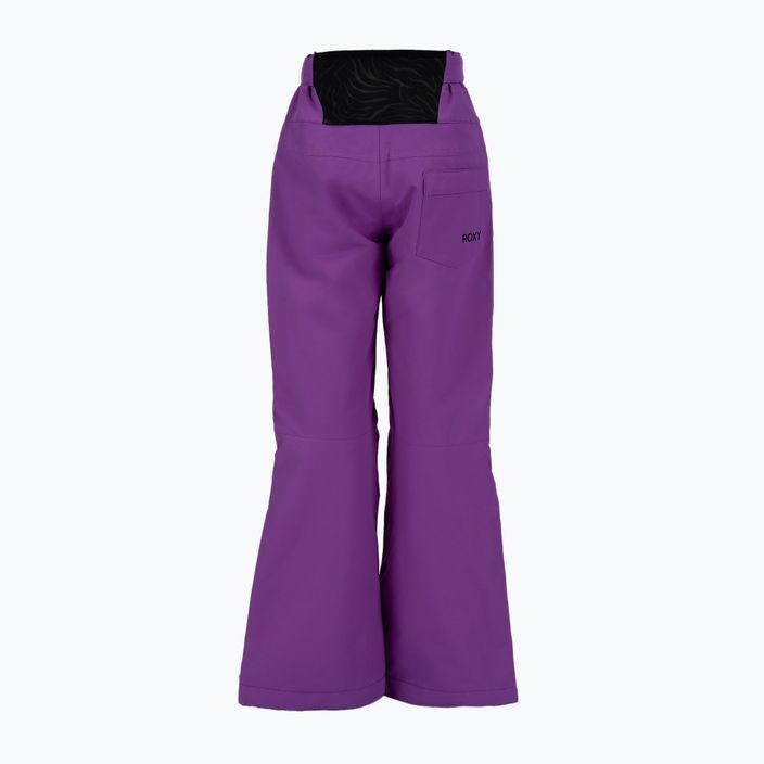 Children's snowboard trousers ROXY Diversion 2021 purple 2