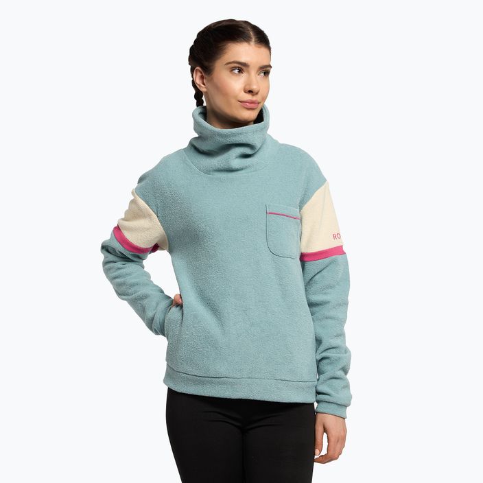 Women's snowboard sweatshirt ROXY Kirah 2021 blue