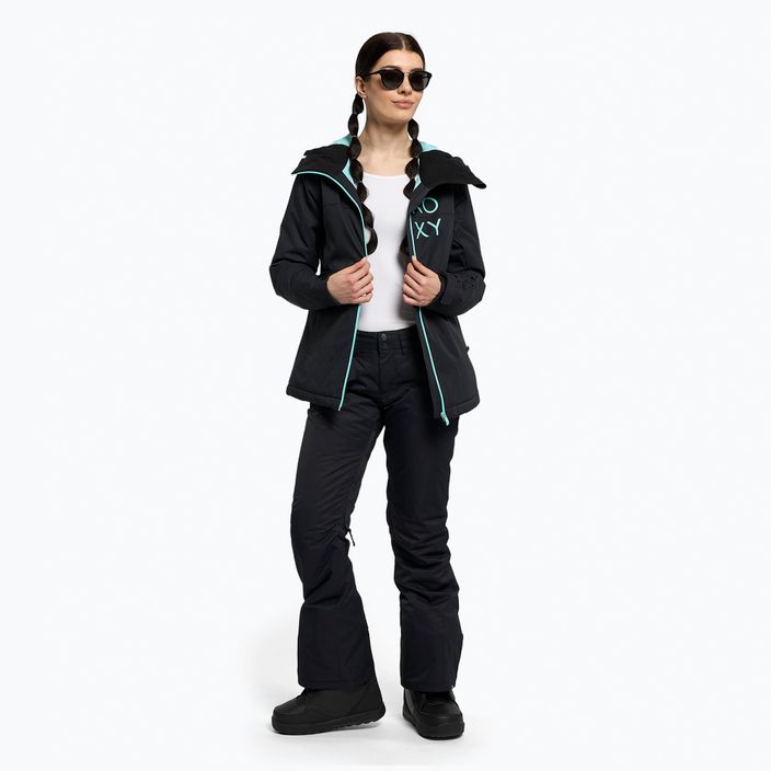 Women's snowboard jacket ROXY Galaxy 2021 black 2