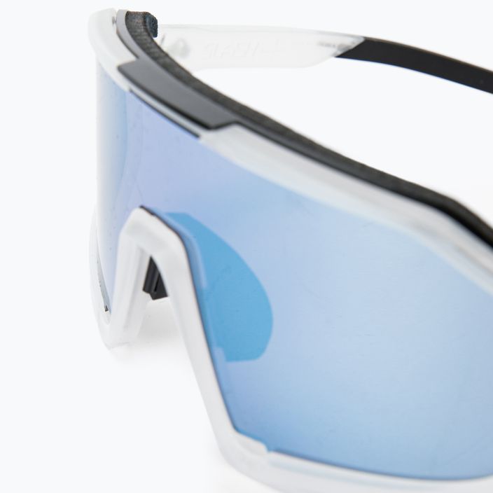 Quiksilver Slash+ matte crystal clear/ml blue cycling glasses EQYEY03158-XWWB 5