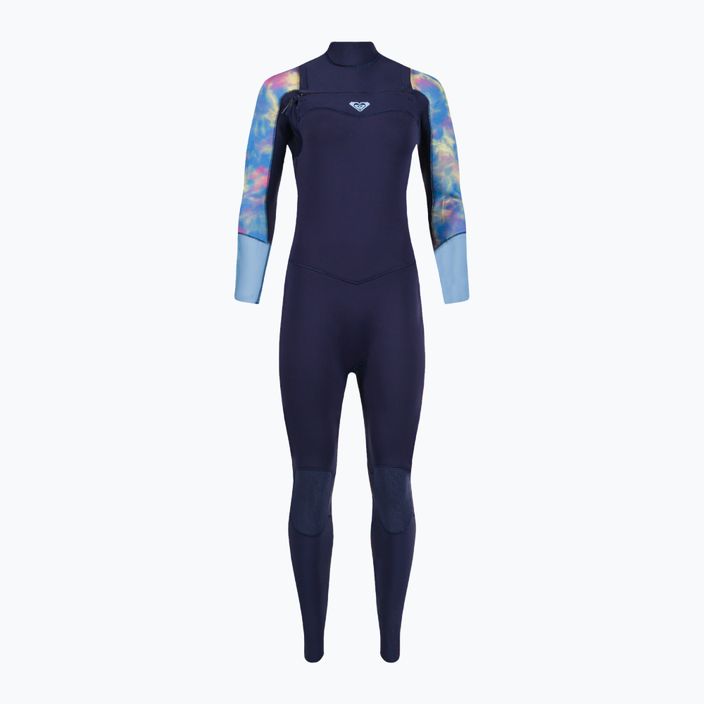 Women's wetsuit ROXY 4/3 Popsurf FZ GBS L/SL 2021 pale marigold dye vibes 2