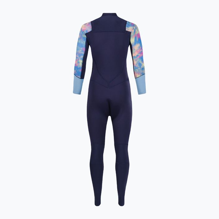 Women's wetsuit ROXY 4/3 Popsurf FZ GBS L/SL 2021 pale marigold dye vibes 3