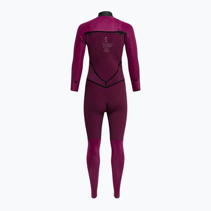 Women's wetsuit ROXY 3/2 Popsurf FZ GBS L/SL 2021 pale marigold dye vibes 5