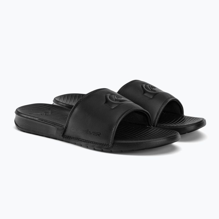 Men's flip-flops Quiksilver Bright Coast Slide solid black 4