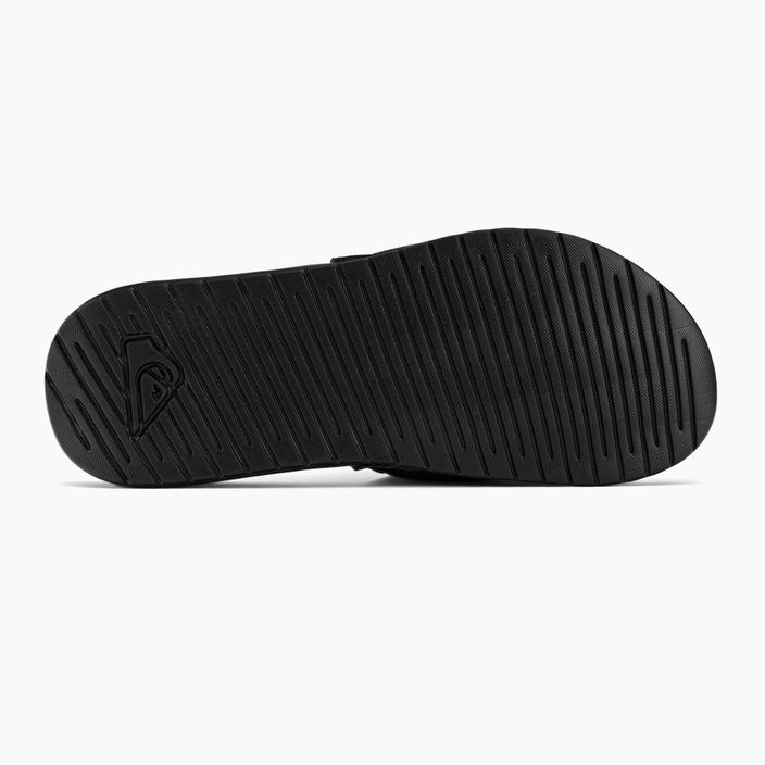 Men's flip-flops Quiksilver Bright Coast Slide solid black 5