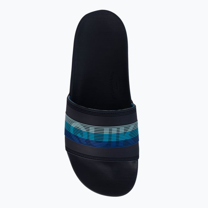 Men's flip-flops Quiksilver Rivi Wordmark Slide blue/blue/blue 6