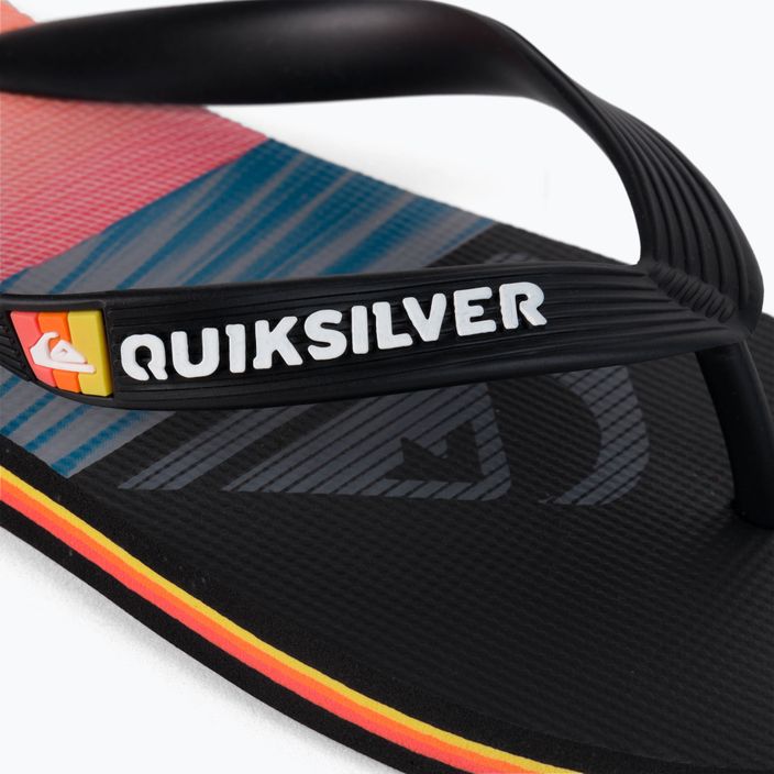 Men's flip flops Quiksilver Molokai Panel black 7