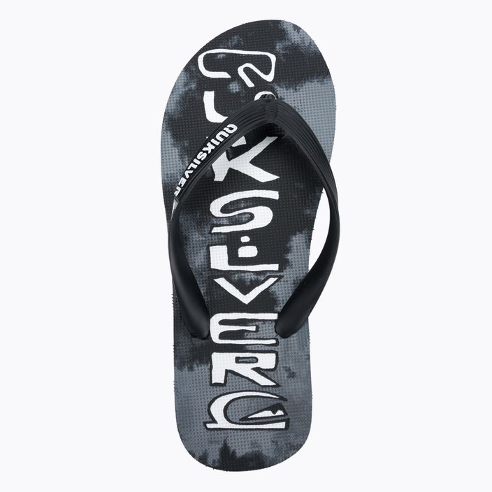 Men's flip flops Quiksilver Molokai Acid Drop black 6