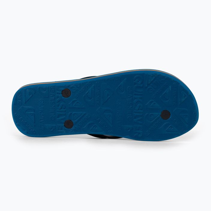 Men's flip flops Quiksilver Molokai Resin Tint blue 4