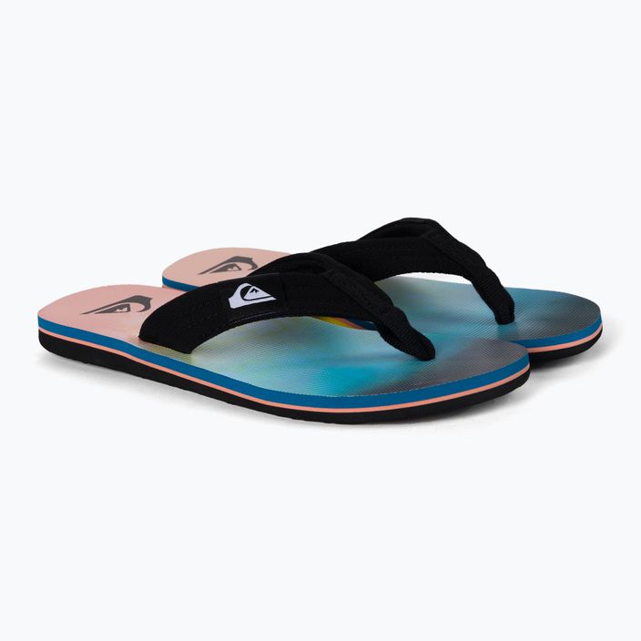 Men's flip flops Quiksilver Molokai Layback blue/blue/orange 5