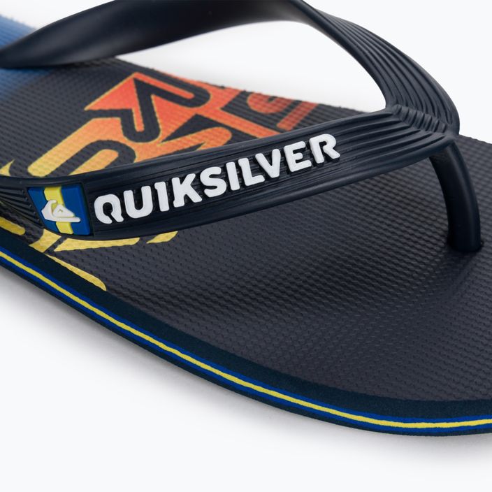 Children's flip flops Quiksilver Molokai Art B blue 7