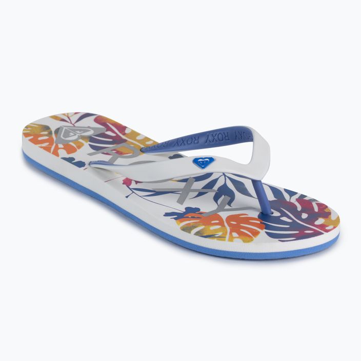 Women's flip flops ROXY Tahiti VII 2021 white/blue/white