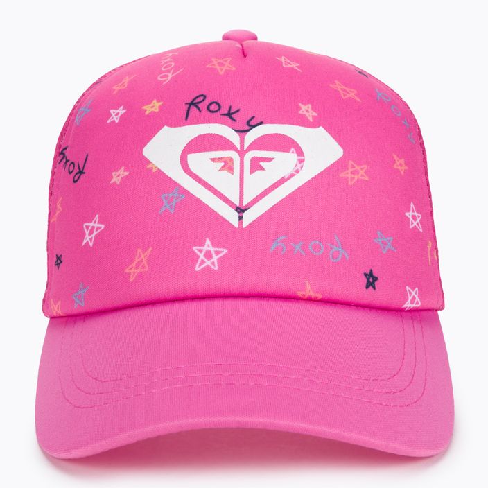 Children's baseball cap ROXY Sweet Emotions Trucker Cap 2021 pink guava star dance 2