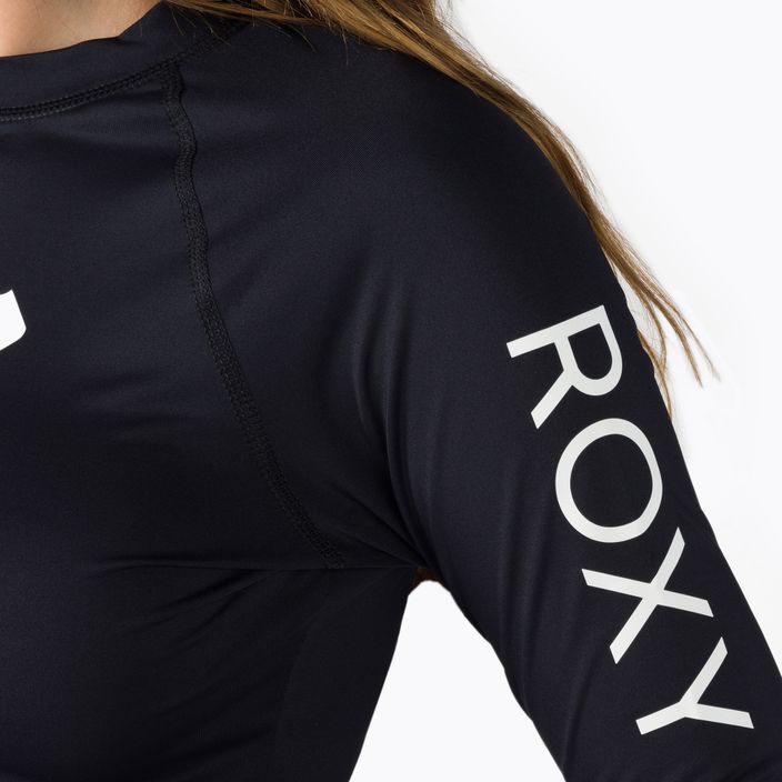 Women's swimming longsleeve ROXY Whole Hearted 2021 anthracite 5
