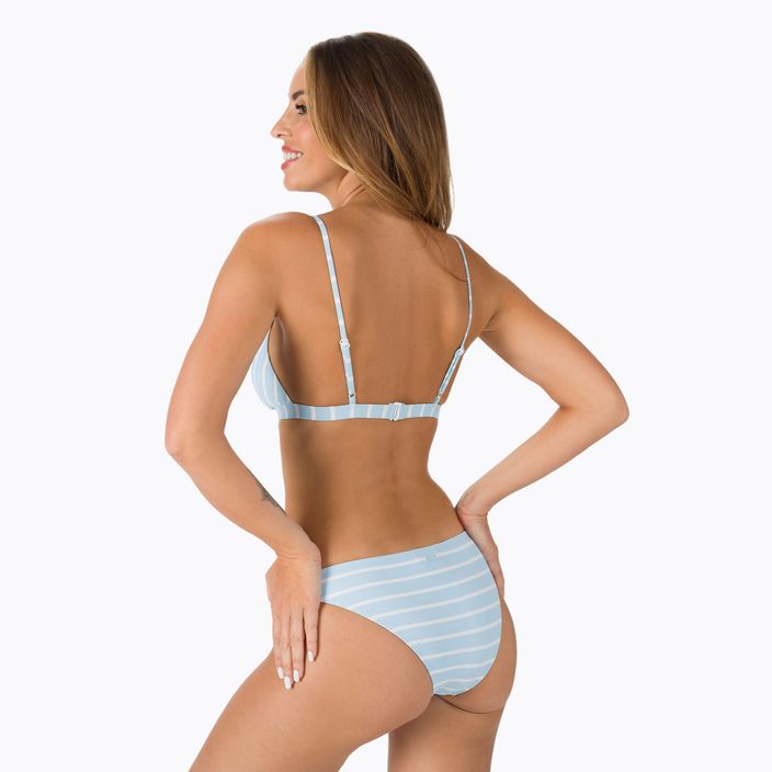 Swimsuit top ROXY Into the Sun 2021 cool blue/linea stripe 3