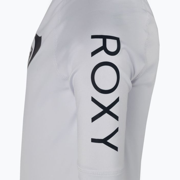 Children's swimming T-shirt ROXY Wholehearted 2021 bright white 4