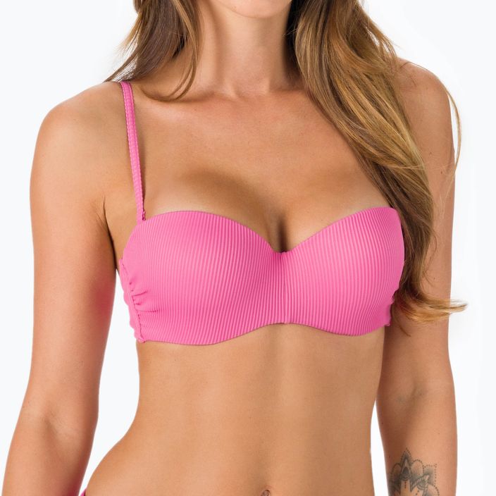 Swimsuit top ROXY Love The Beach Vibe 2021 pink guava 4