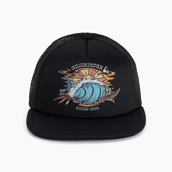 Children's baseball cap Quiksilver Hard Shred black 4