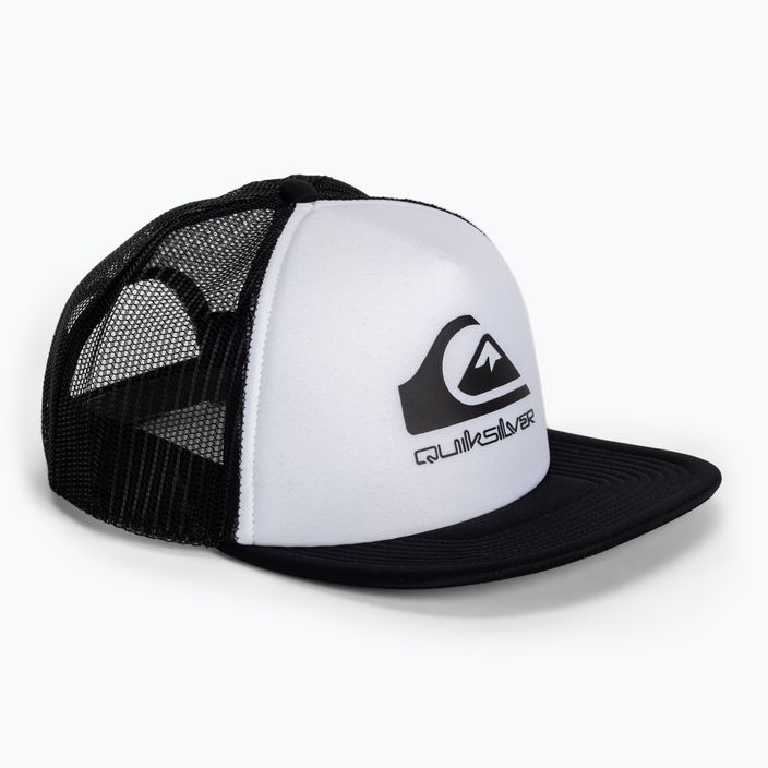 Men's baseball cap Quiksilver Foamslayer white/black