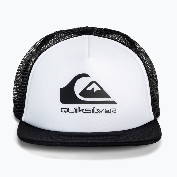 Men's baseball cap Quiksilver Foamslayer white/black 4