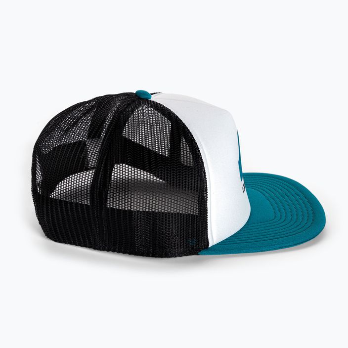 Men's baseball cap Quiksilver Foamslayer white/blue 2