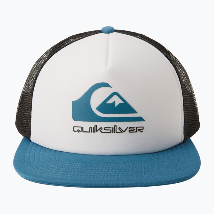 Men's baseball cap Quiksilver Foamslayer white/blue 7