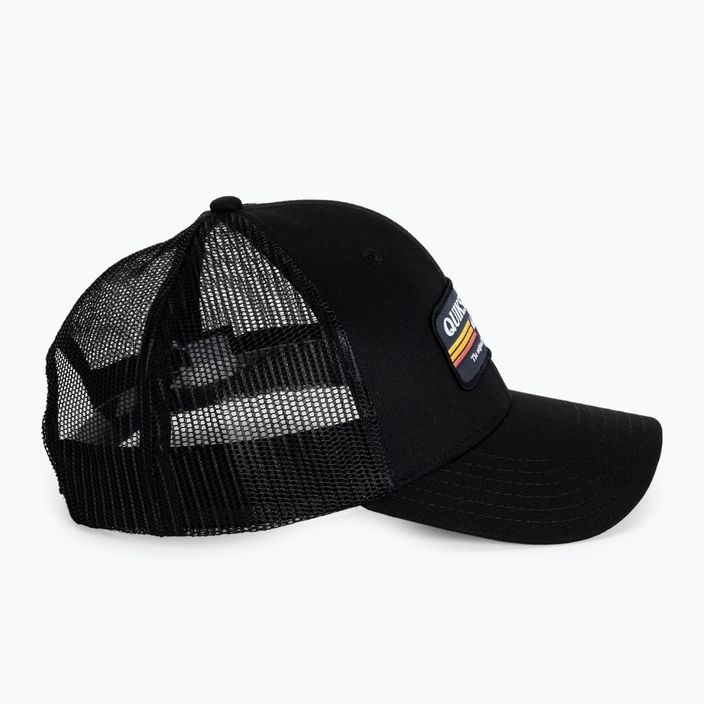 Men's baseball cap Quiksilver Jetty Scrubber black 2