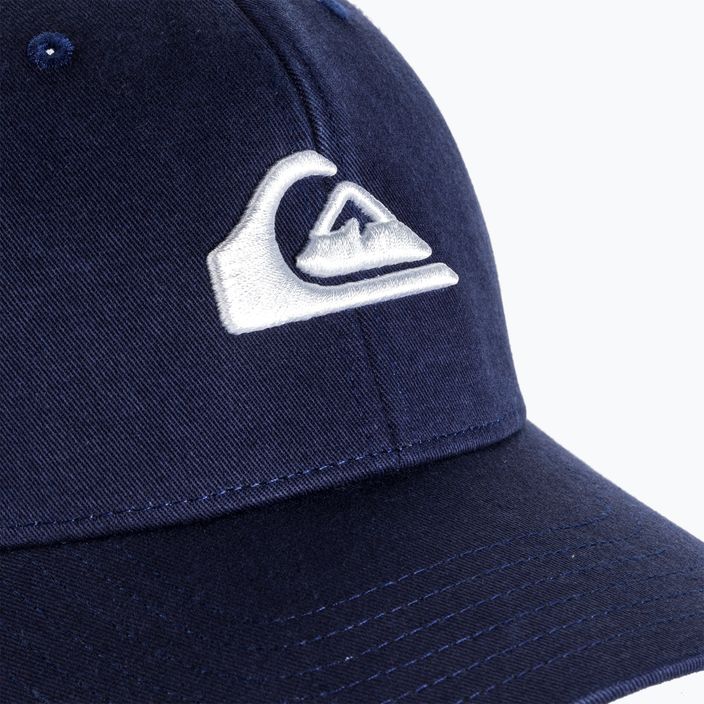 Men's baseball cap Quiksilver Grounder insignia blue 5