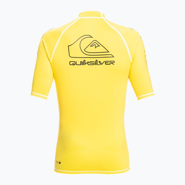 Quiksilver Ontour men's swim shirt yellow EQYWR03359-YZD0 2
