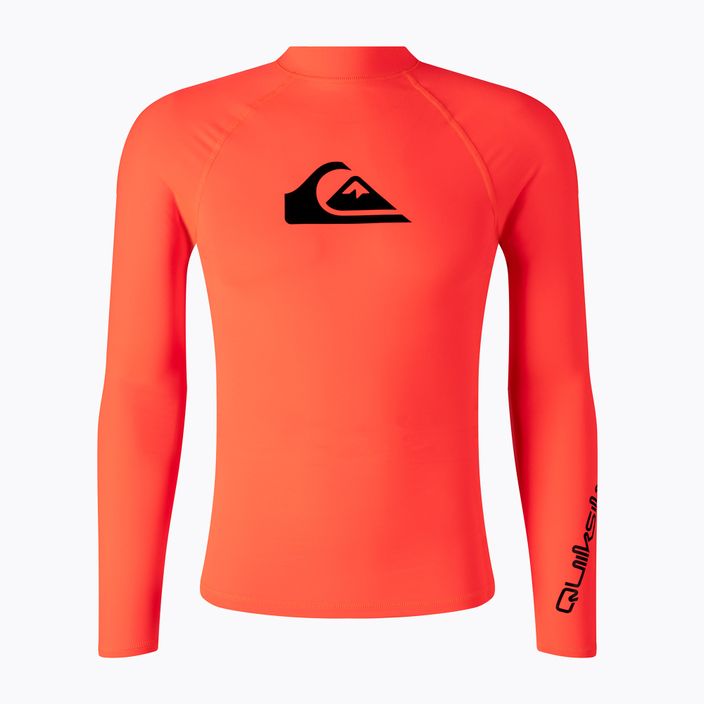 Quiksilver All Time men's swim shirt orange EQYWR03357