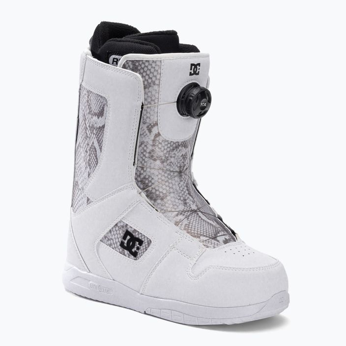 Women's snowboard boots DC Phase Boa white/snake