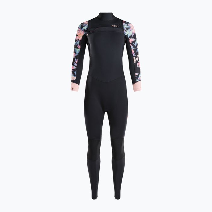 Women's wetsuit ROXY 4/3 Swell Series FZ GBS 2021 anthracite paradise found s 2