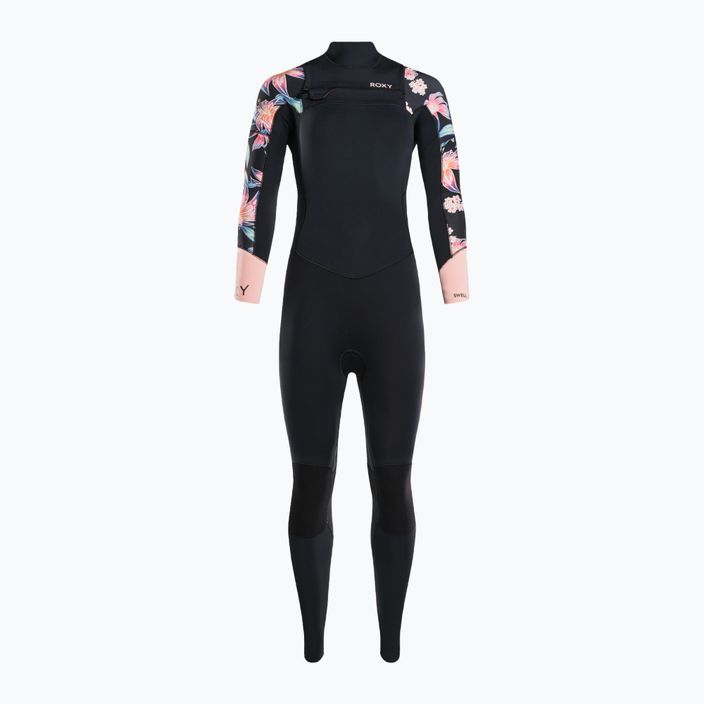 Women's wetsuit ROXY 5/4/3 Swell Series FZ GBS 2021 anthracite paradise found s 2