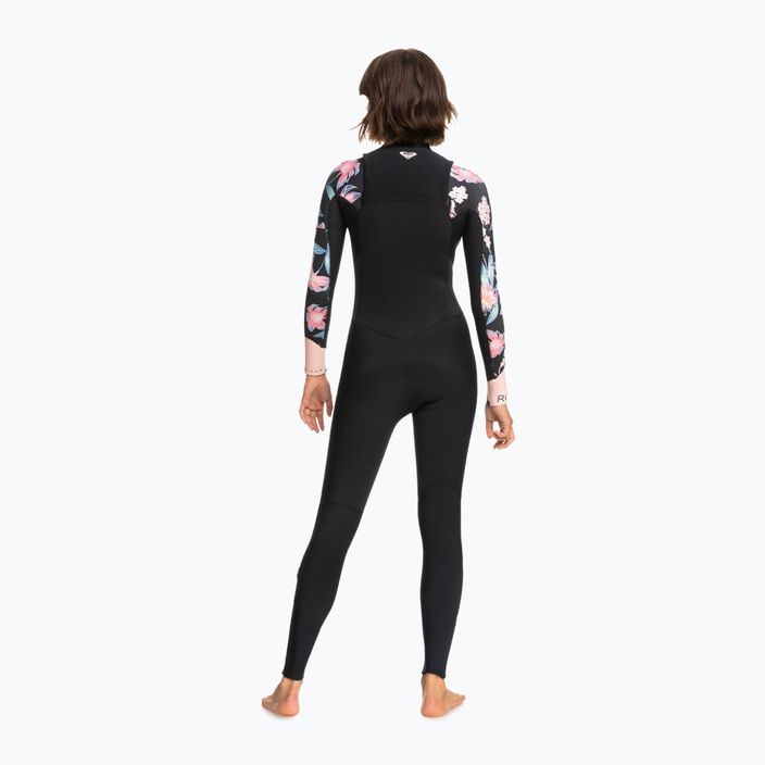 Women's wetsuit ROXY 5/4/3 Swell Series FZ GBS 2021 anthracite paradise found s 7