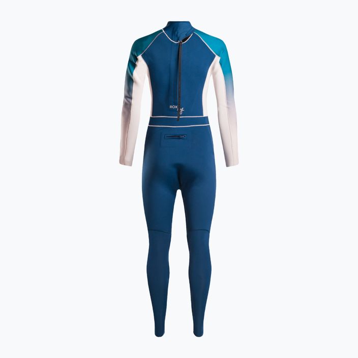 Women's wetsuit ROXY 3/2 ROXY Rise BZ GBS 2021 iodine blue 3