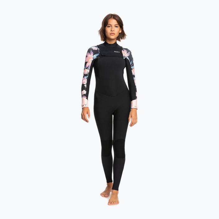 Women's wetsuit ROXY 3/2 Swell Series FZ GBS 2021 anthracite paradise found s 6